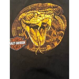 2012 Harley-Davidson Rattlesnake Speedometer Shirt - XL - Rommel DE Cut-Off
